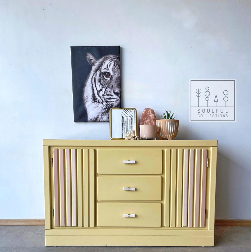 Buffet painted in 'Bee's Knees'