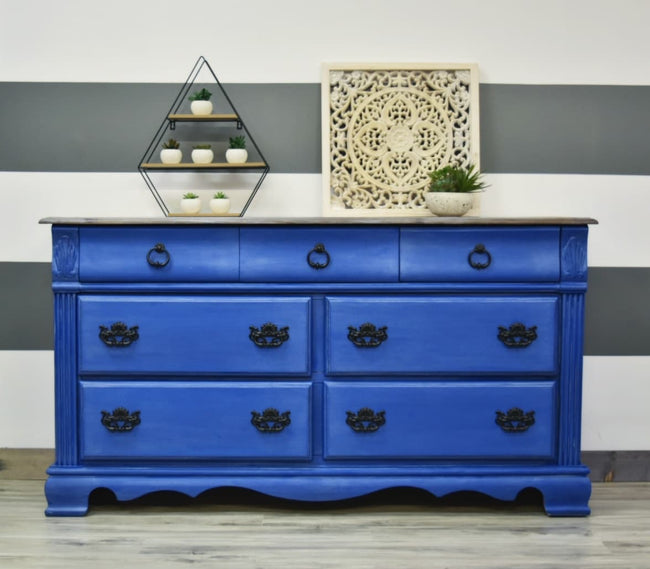 Dresser painted in 'Bling Bling'