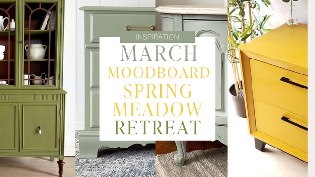 Spring Meadow Retreat: March Moodboard