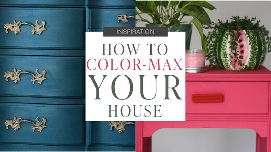 How to Color-Max Your Furniture:  Color Trends for Summer