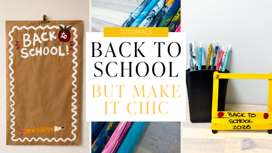 Back to School But Make It Chic 🍎