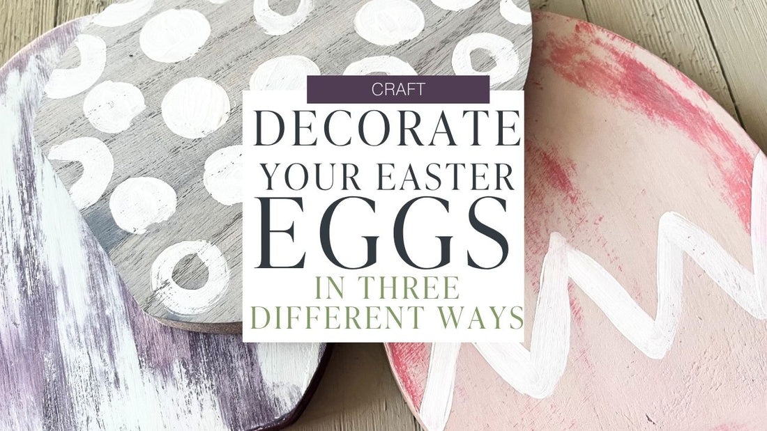 Decorate Your Easter Eggs in 3 Different Ways 🎨🐣