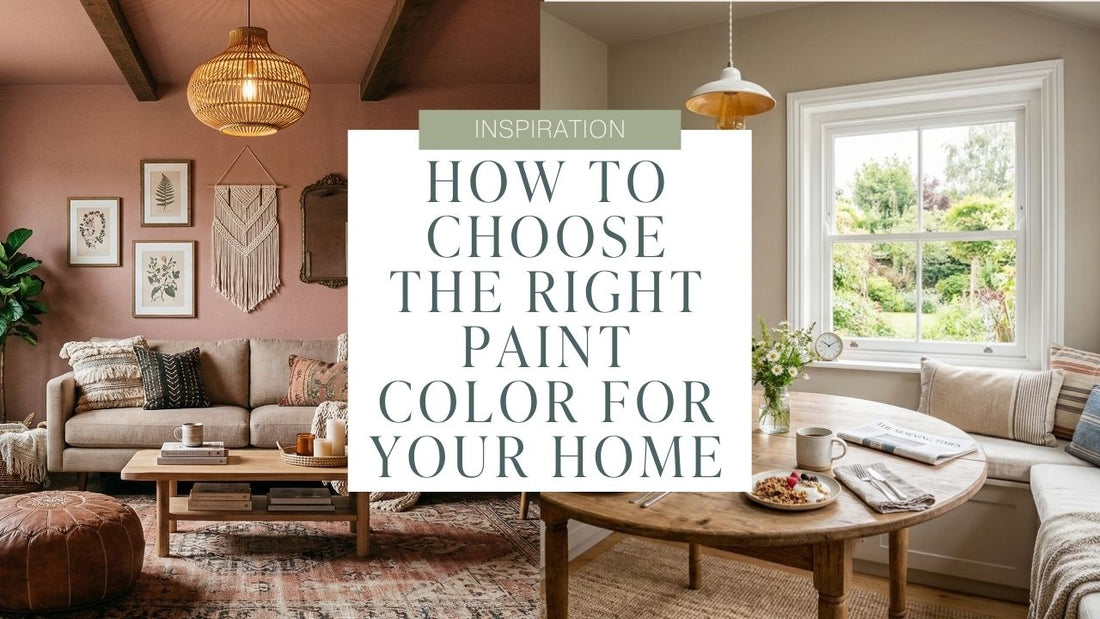 How to Choose the Right Paint Color for Your Home