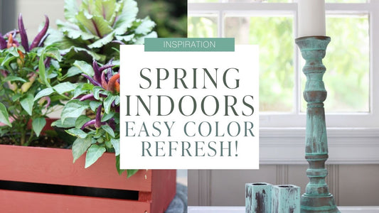 Spring Indoors: Easy Color Refresh