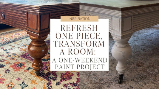 Refresh One Piece, Transform a Room: A One-Weekend Paint Project