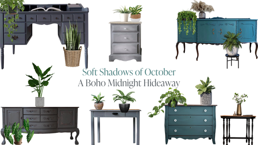 Welcome to Your Boho Midnight Hideaway 👀