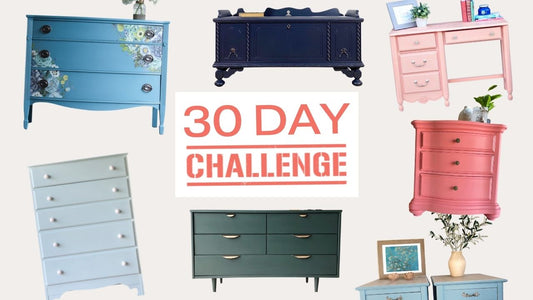 30-Day DIY Furniture Flip Challenge