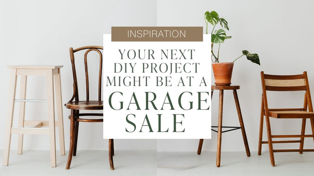 Your Next DIY Project Might Be at a Garage Sale