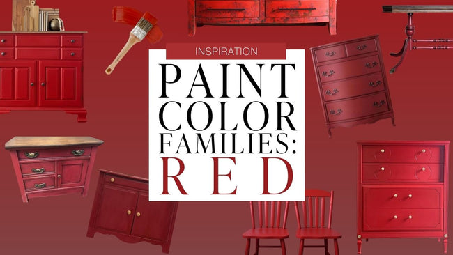 Paint Color Families: Red