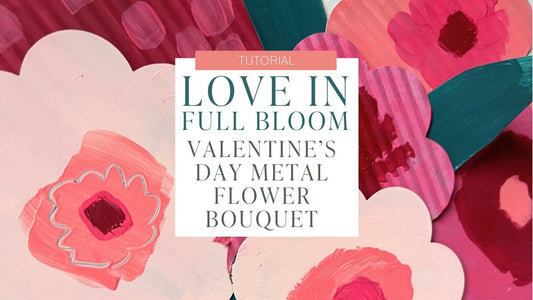 Love in Full Bloom: A Valentine’s Day Metal Flower Bouquet