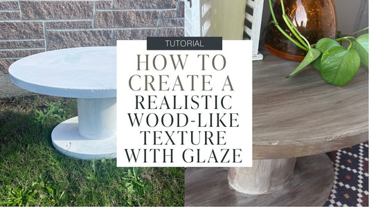 How to Create a Realistic Wood-Like Texture with Glaze