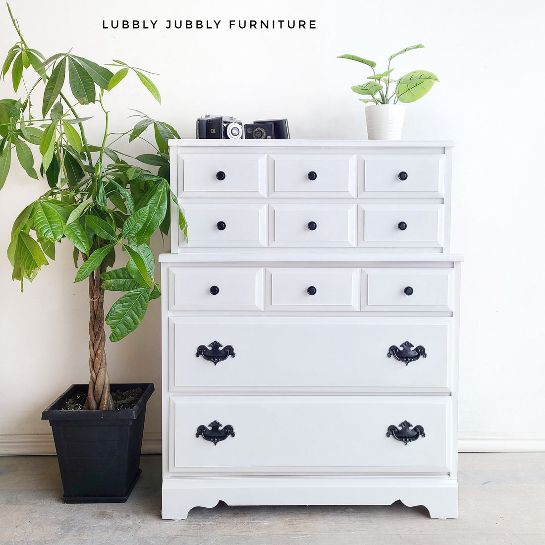Dresser painted in 'Simplicity'