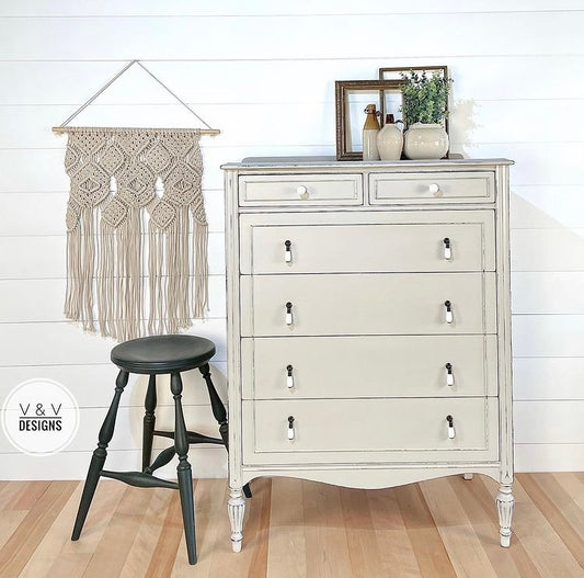 Vintage style dresser in "Sunday Tea"