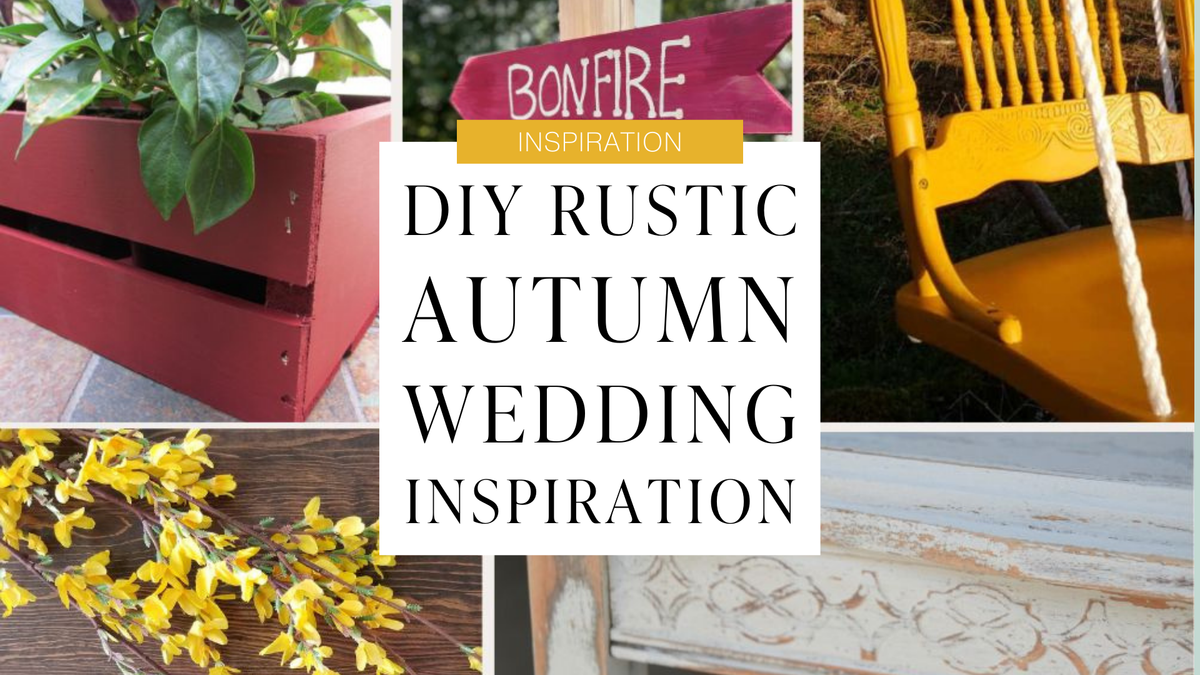 DIY Wedding Series: Autumn Rustic Harvest Wedding Inspiration – Country ...