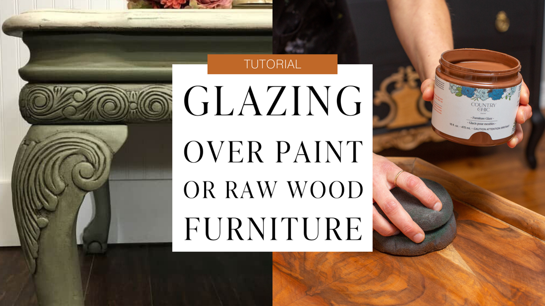 How to Use Furniture Glaze on Painted or Raw Wood Furniture: A Step-by ...