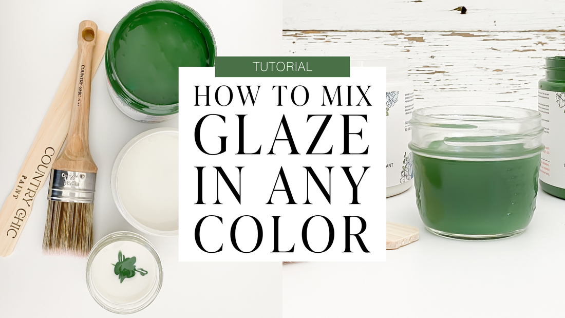 Color Valspar Glaze Techniques