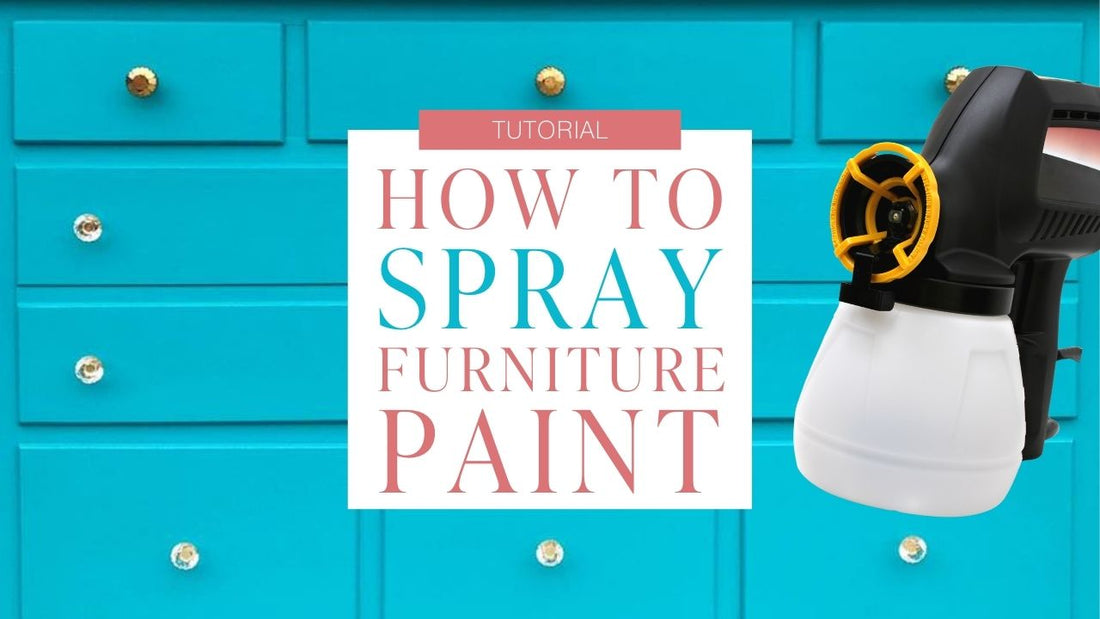 How To Paint Furniture With a Paint Sprayer