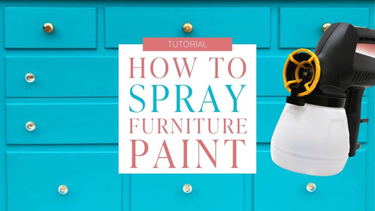 How To Paint Furniture With a Paint Sprayer