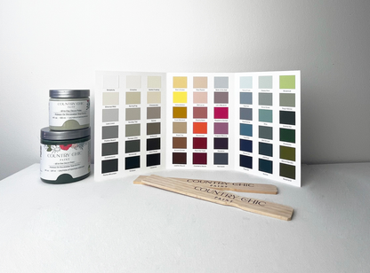Paint Color Card - Swatches of All 54 Furniture Paint Colors - Country Chic Paint