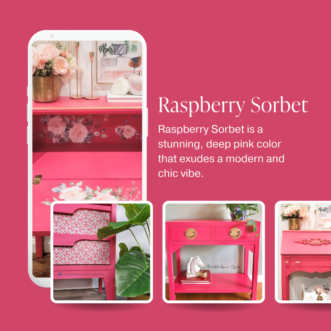 Sweet Raspberry Paint Raspberry Sorbet – Country Chic Paint