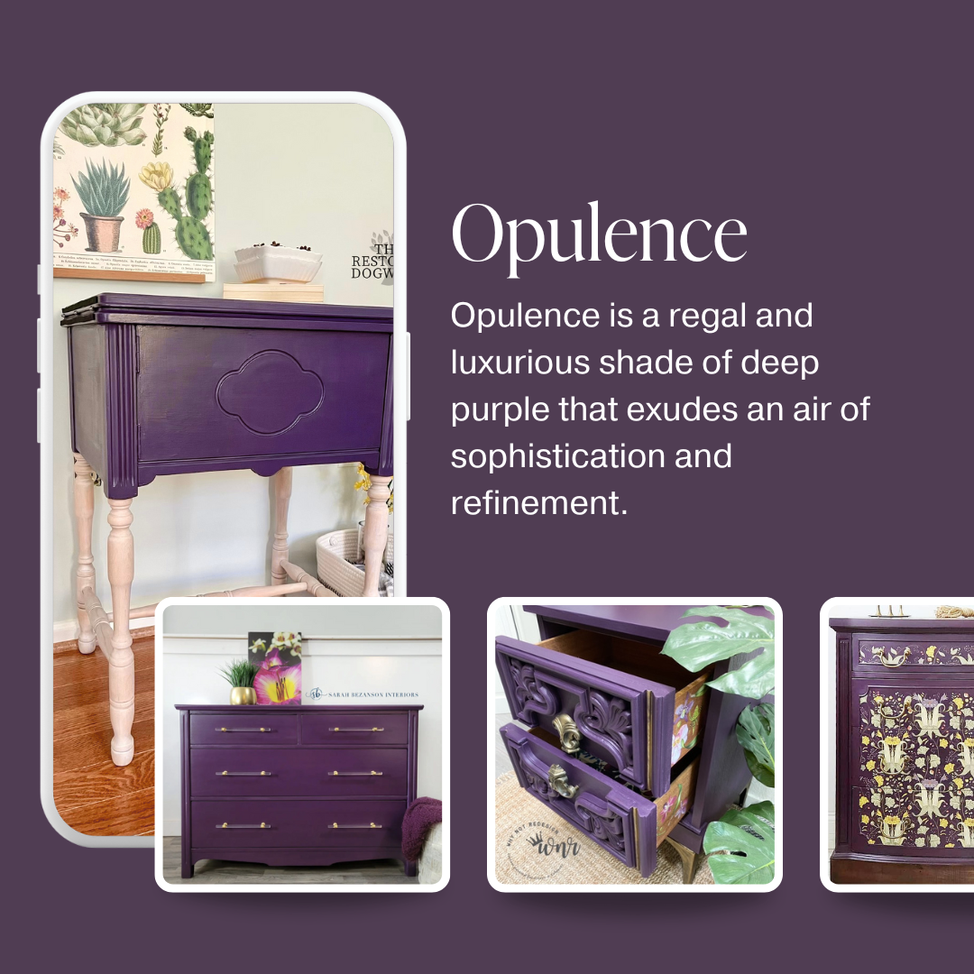 purple chalk paint dresser Dixie Belle Chalk Mineral Paint | Lucky Lavender | Lavender Paint | Purple Paint | No VOC | Organic Color | No Sanding