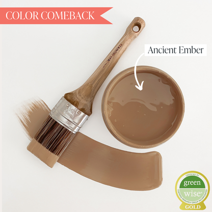 Ancient Ember - Chalk Style Paint for Furniture, Home Decor, DIY, Cabinets, Crafts - Eco-Friendly All-In-One Paint