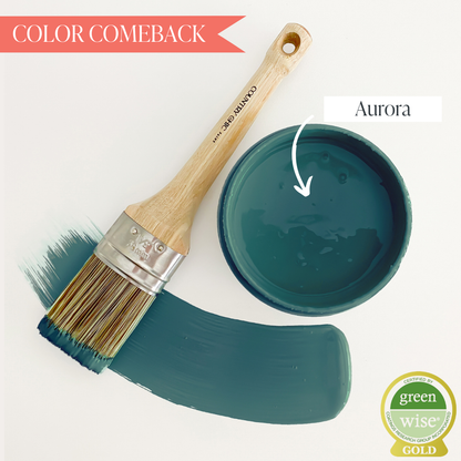Aurora - Chalk Style Paint for Furniture, Home Decor, DIY, Cabinets, Crafts - Eco-Friendly All-In-One Paint