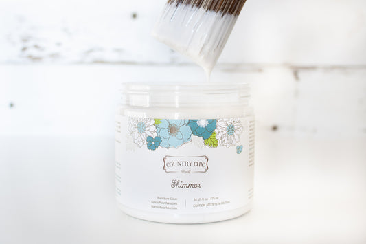 Country Chic Paint Furniture Glaze in the color Shimmer