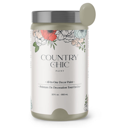 Parisian Chic - Chalk Style Paint for Furniture, Home Decor, DIY, Cabinets, Crafts - Eco-Friendly All-In-One Paint