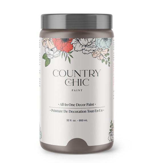 A quart of Country Chic Paint in the color Piece of Cake