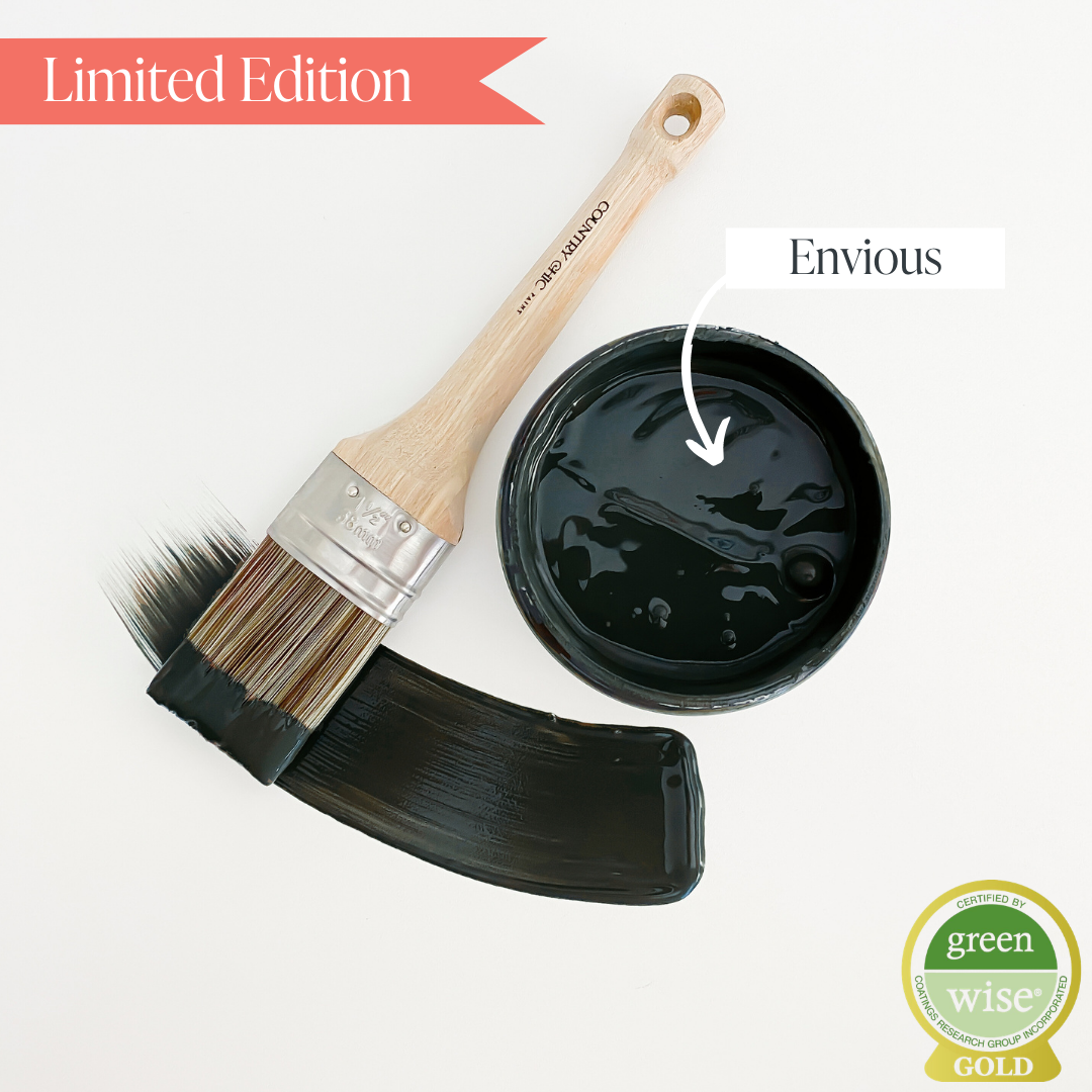 Envious - Chalk Style Paint for Furniture, Home Decor, DIY, Cabinets, Crafts - Eco-Friendly All-In-One Paint