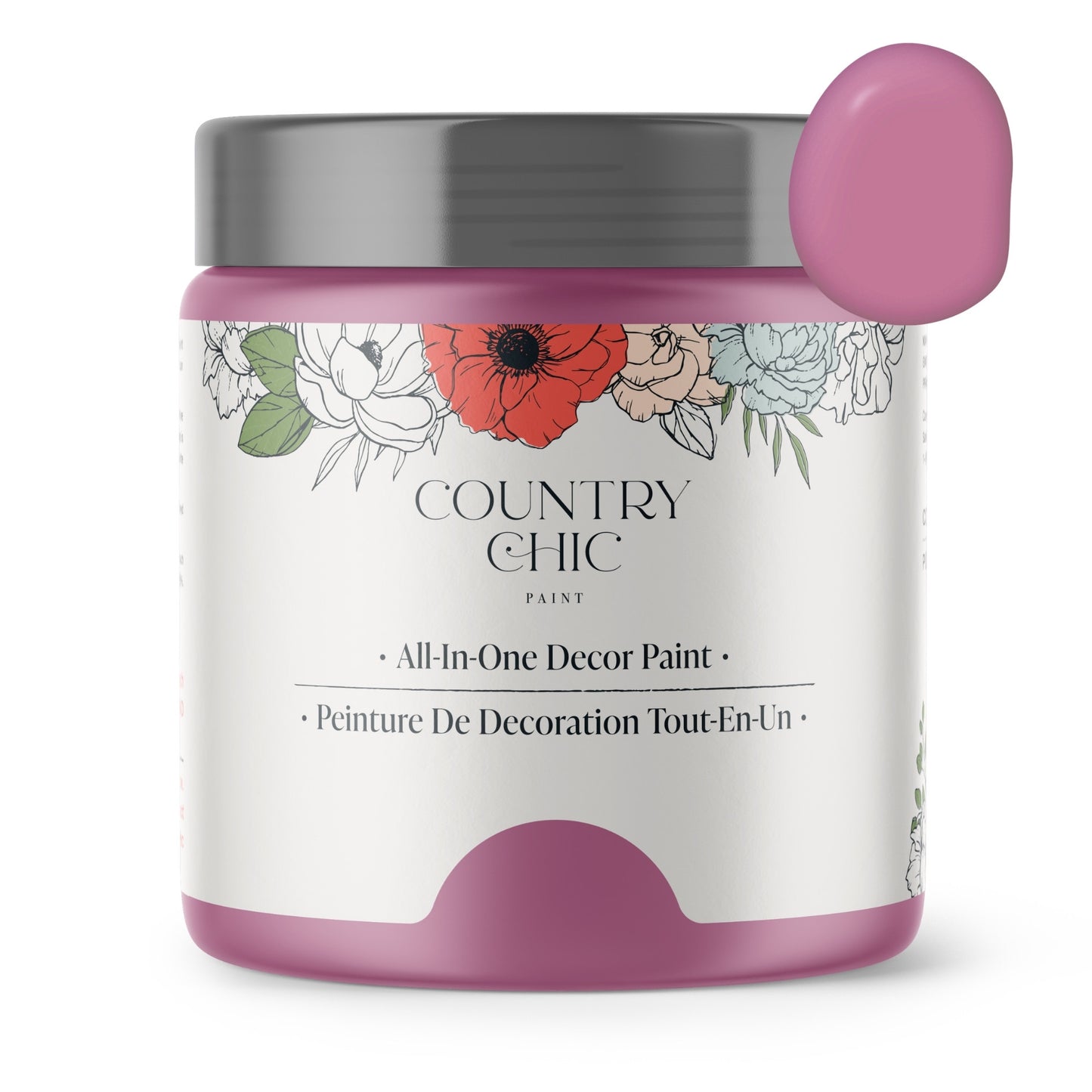 Fragrant Blooms - Chalk Style Paint for Furniture, Home Decor, DIY, Cabinets, Crafts - Eco-Friendly All-In-One Paint