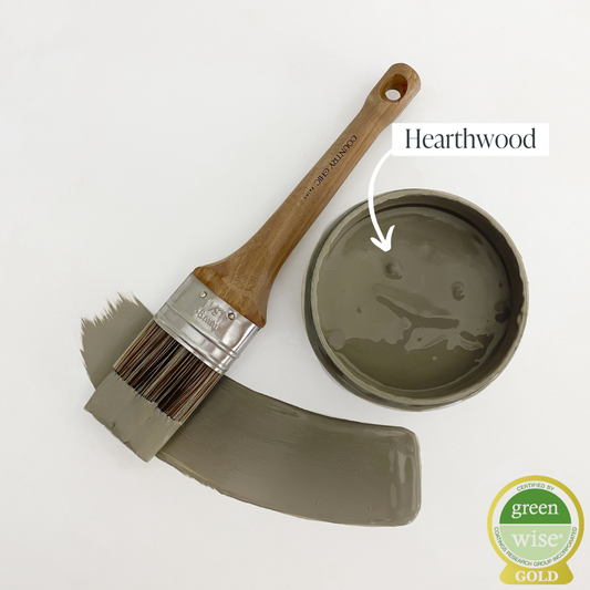 Hearthwood - Chalk Style Paint for Furniture, Home Decor, DIY, Cabinets, Crafts - Eco-Friendly All-In-One Paint