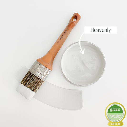 Heavenly - Chalk Style Paint for Furniture, Home Decor, DIY, Cabinets, Crafts - Eco-Friendly All-In-One Paint