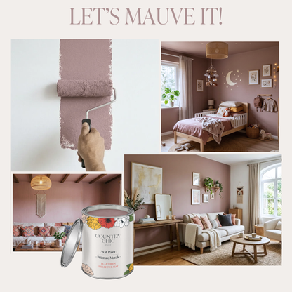 Interior Wall Paint | Let's Mauve It!