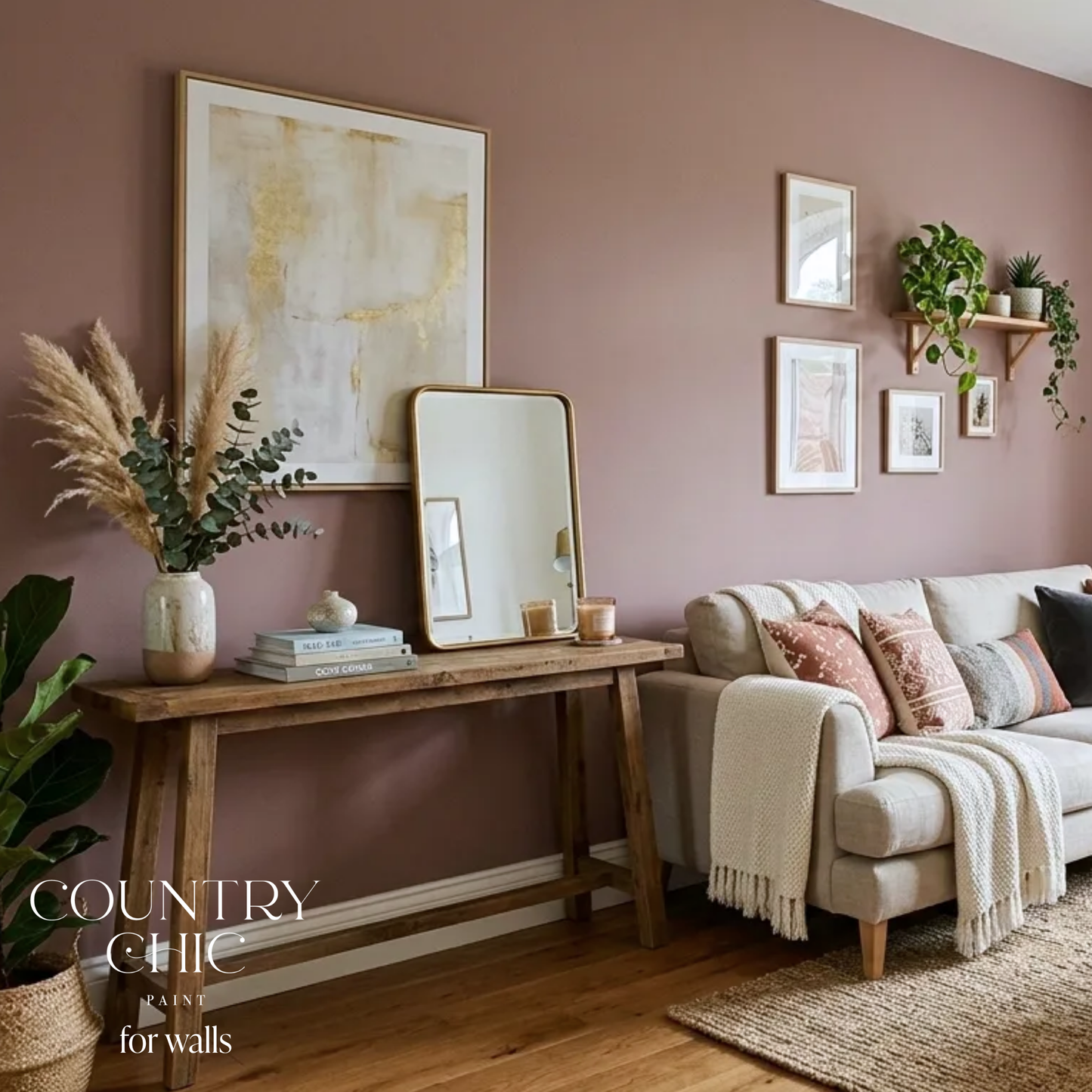 Interior Wall Paint | Let's Mauve It!