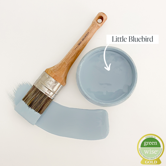 Little Bluebird - Chalk Style Paint for Furniture, Home Decor, DIY, Cabinets, Crafts - Eco-Friendly All-In-One Paint