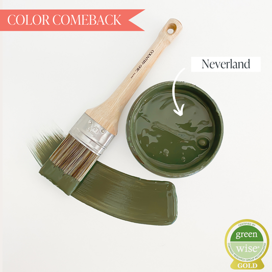Neverland - Chalk Style Paint for Furniture, Home Decor, DIY, Cabinets, Crafts - Eco-Friendly All-In-One Paint (16 oz pint)