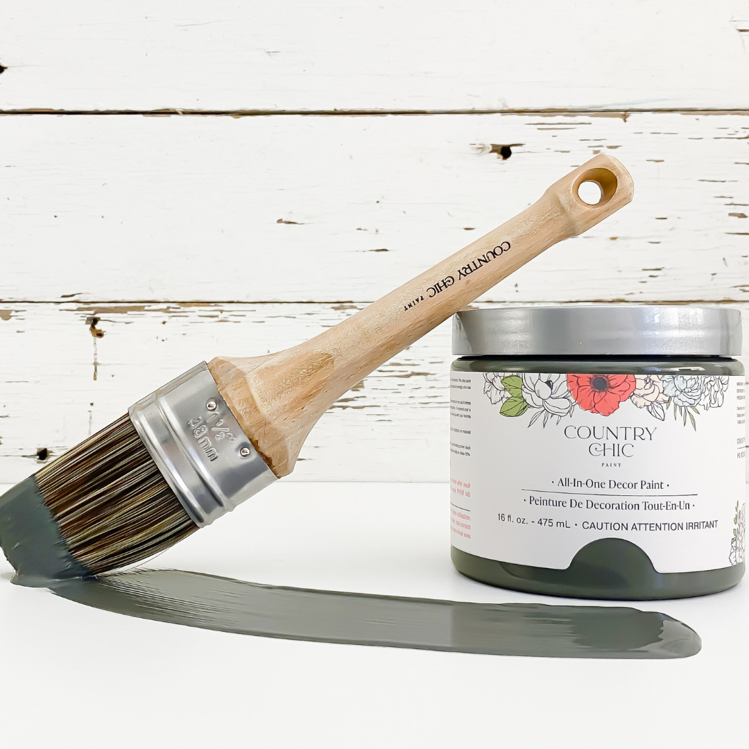 Nocturnal - Chalk Style Paint for Furniture, Home Decor, DIY, Cabinets, Crafts - Eco-Friendly All-In-One Paint (16 oz pint)