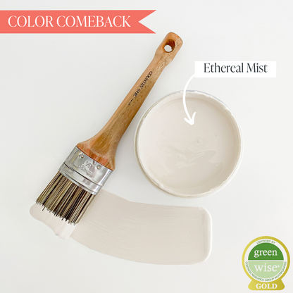 Ethereal Mist - Chalk Style Paint for Furniture, Home Decor, DIY, Cabinets, Crafts - Eco-Friendly All-In-One Paint (16 oz pint)