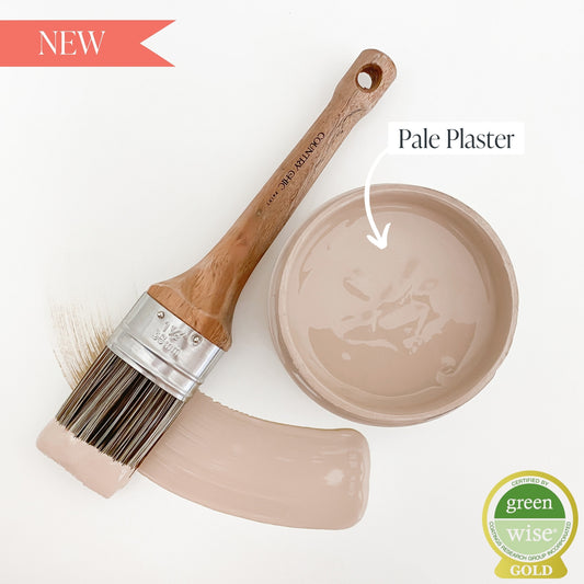Pale Plaster - Chalk Style Paint for Furniture, Home Decor, DIY, Cabinets, Crafts - Eco-Friendly All-In-One Paint