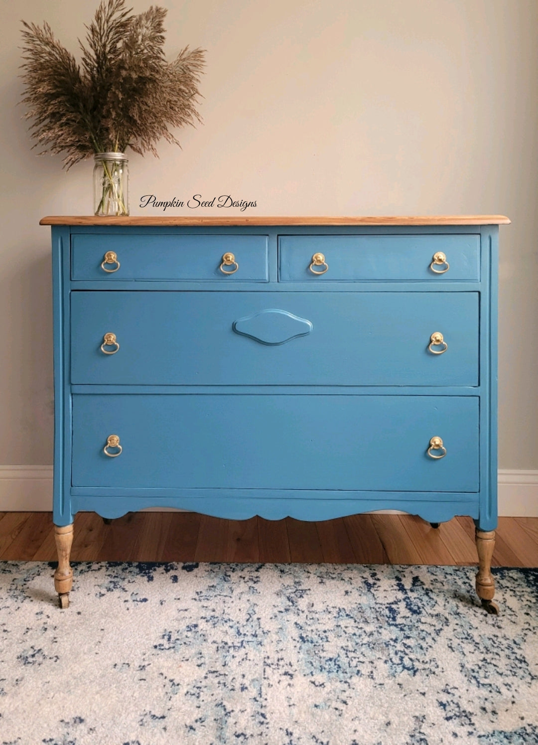 Tide Pool - Chalk Style Paint for Furniture, Home Decor, DIY, Cabinets, Crafts - Eco-Friendly All-In-One Paint half-pint (8 oz) Tide Pool - Chalk Style Paint for Furniture, Home Decor, DIY, Cabinets, Crafts - Eco-Friendly All-In-One Paint half-pint (8 oz)
