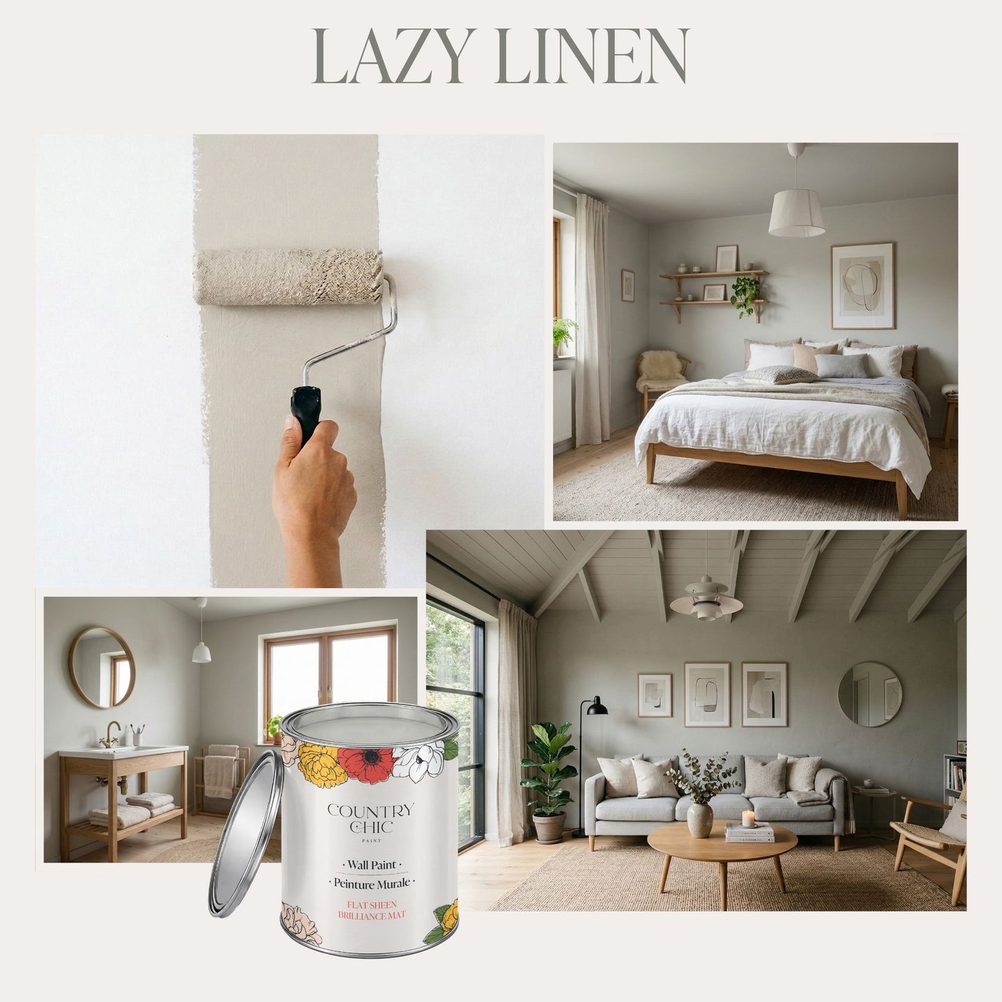 Interior Wall Paint | Lazy Linen