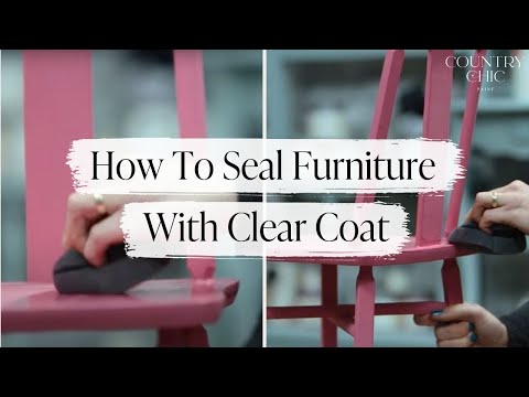 Top coat for chalk painted furniture hotsell