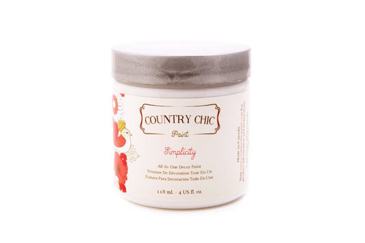 Jar of Country Chic Paint in the color Simplicity