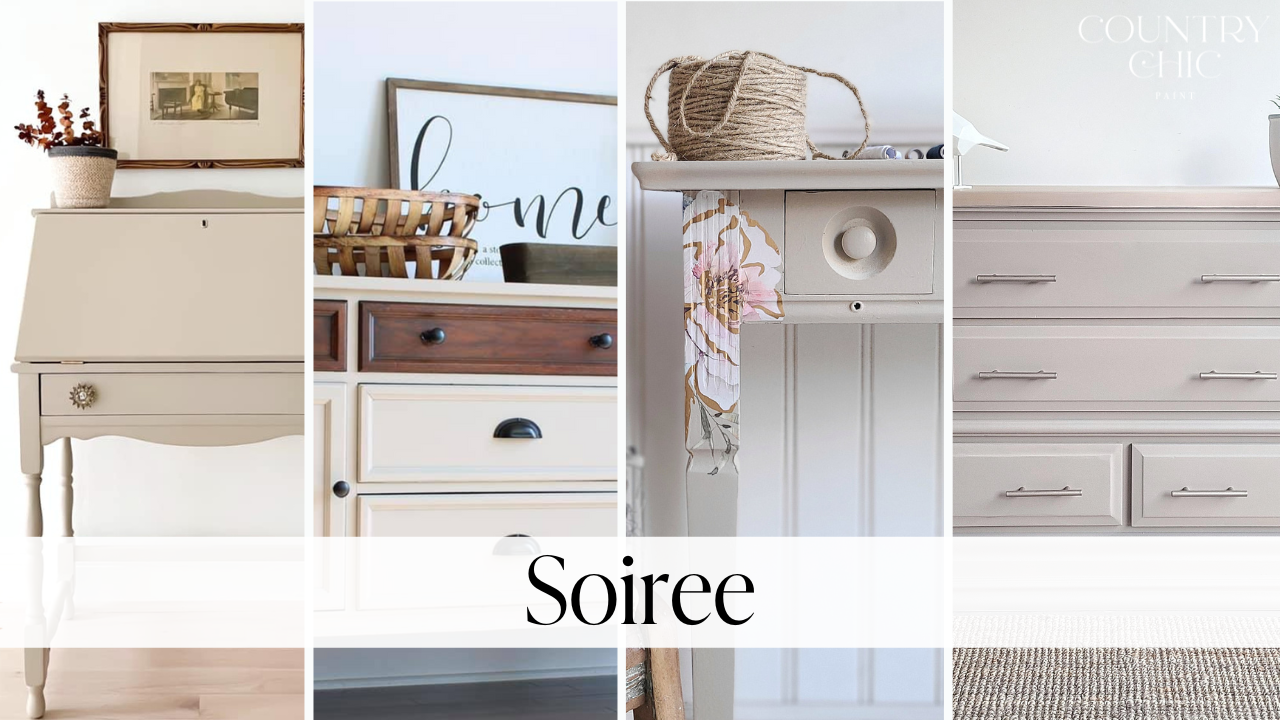 Indulge yourself in the calming serenity of Soiree / Our Fall Color Guide  is Here! - Country Chic Paint