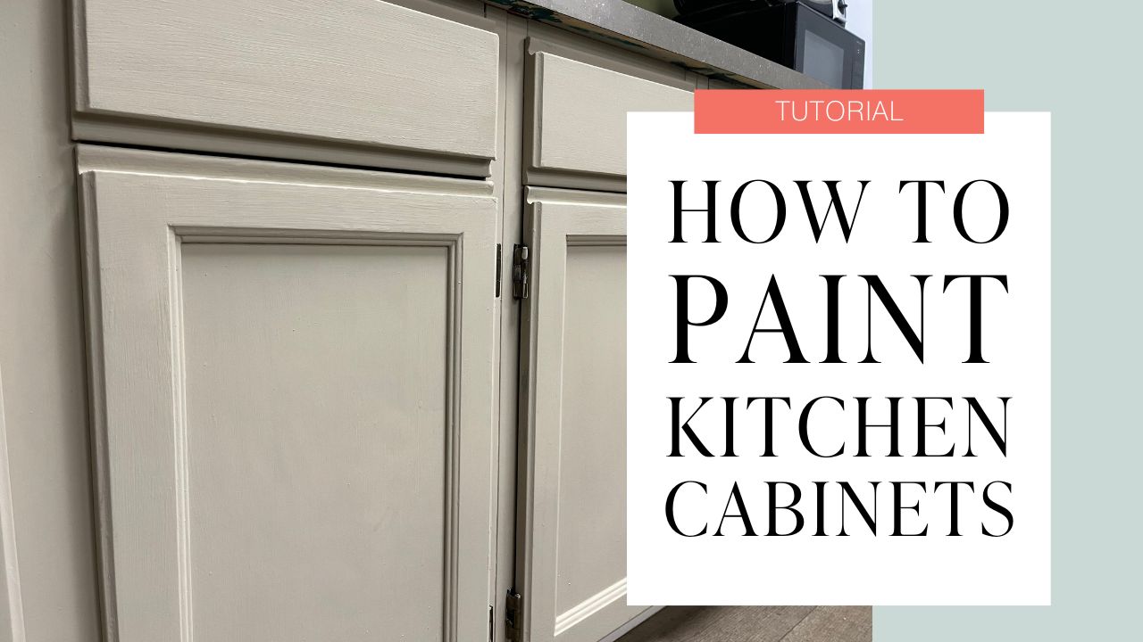 how to paint kitchen cabinets with Country Chic Paint chalk furniture paint