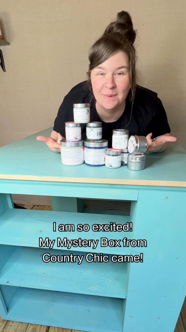 Have you heard? Our Mystery Boxes are ON SALE NOW! Save 25% off the retail price.

Nervous about what you might get? Just look at what Dana created with just a few of the items in her mystery box! 

SHOP NOW: https://shop.countrychicpaint.com/mystery-boxes

Sale ends April 21st, 2024.

Each box is jam-packed with our favorites, like paint, wax, brushes, and more. Unleash the fun and get ready to be wowed! 🎁✨

Snag a box before they're gone! https://shop.countrychicpaint.com/mystery-boxes
.
.
.
.
.
.
.
.
.
.
#mysterybox #sale #countrychicpaint #ccp #chalkpaint #diypaint #furniturepaint #furnitureflipper #furnitureartist #giftboxes